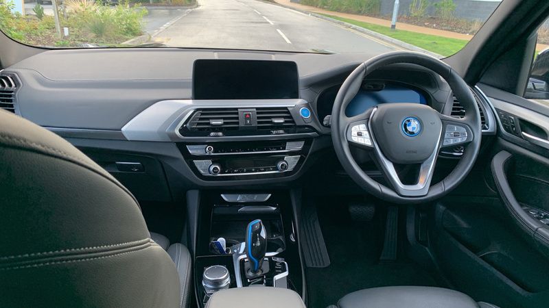 Used BMW iX3 Sport Line 207 kW (282 HP) 2021 Black SUV