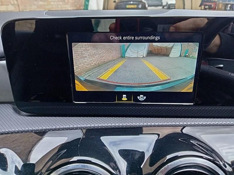 Used Mercedes A200 AMG line 163 HP (119 kW) 2018 Black Hatchback