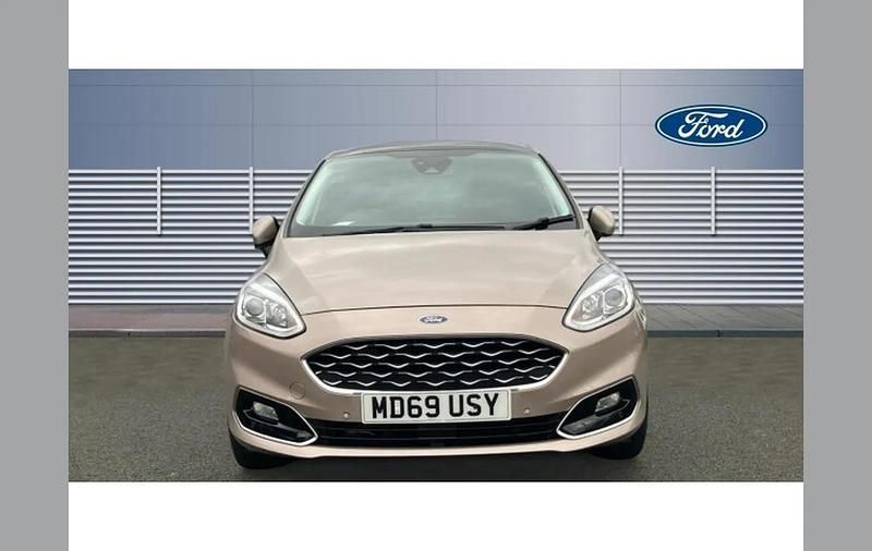 Used Ford Fiesta Vignale 125 HP (91 kW) 2019 Beige Hatchback