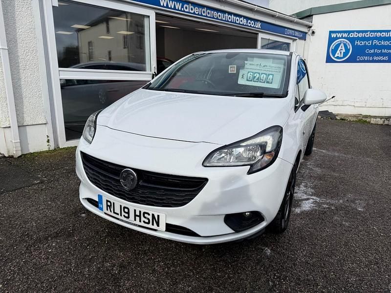 Used Vauxhall Corsa 75 HP (55 kW) 2019 White Hatchback
