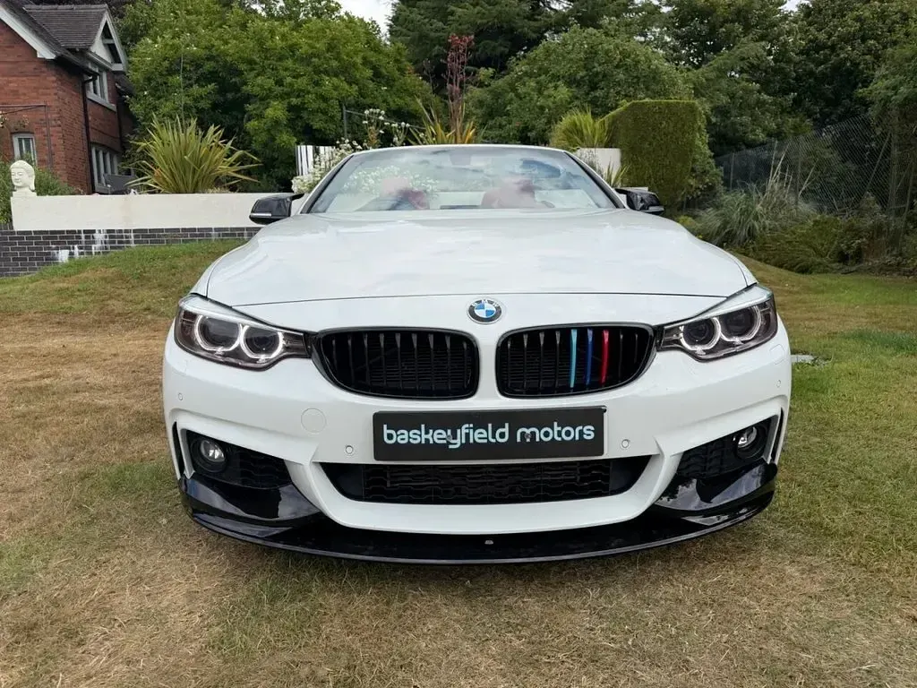 Used BMW 435 M Sport 313 HP (230 kW) 2015 White Cabriolet