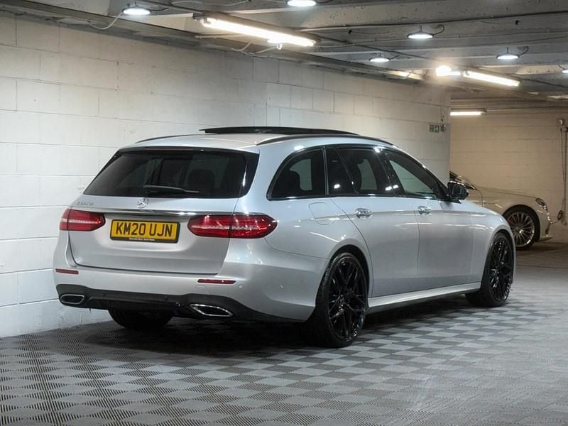 Used Mercedes E220 AMG line 2020 Silver Estate