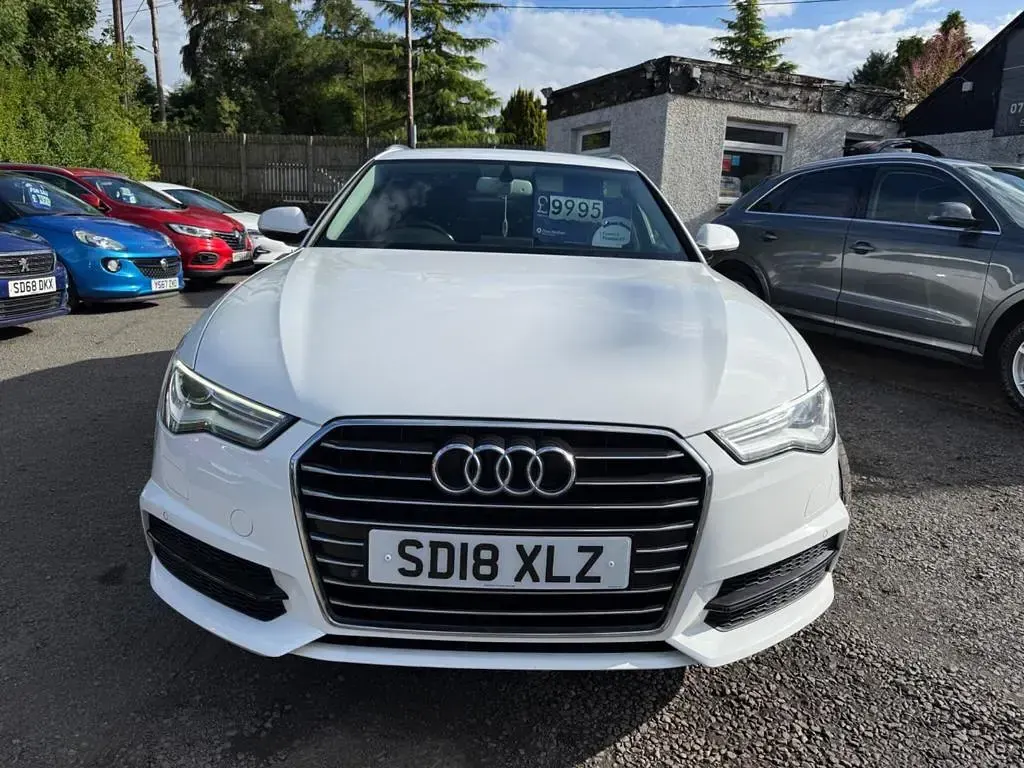 Used Audi A6 Design 2018 White Estate