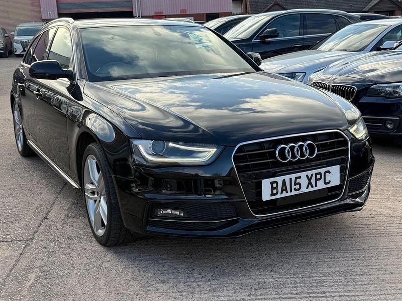 Used Audi A4 S-Line 2015 Black Estate