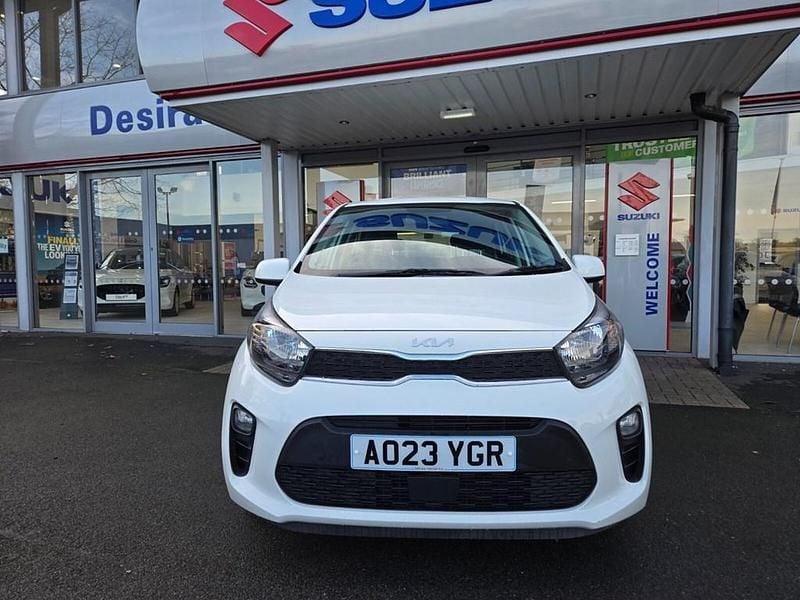 Used Kia Picanto 2023 White Hatchback