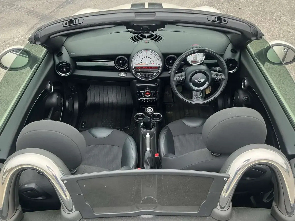 Used Mini Cooper Roadster 2014 White Cabriolet