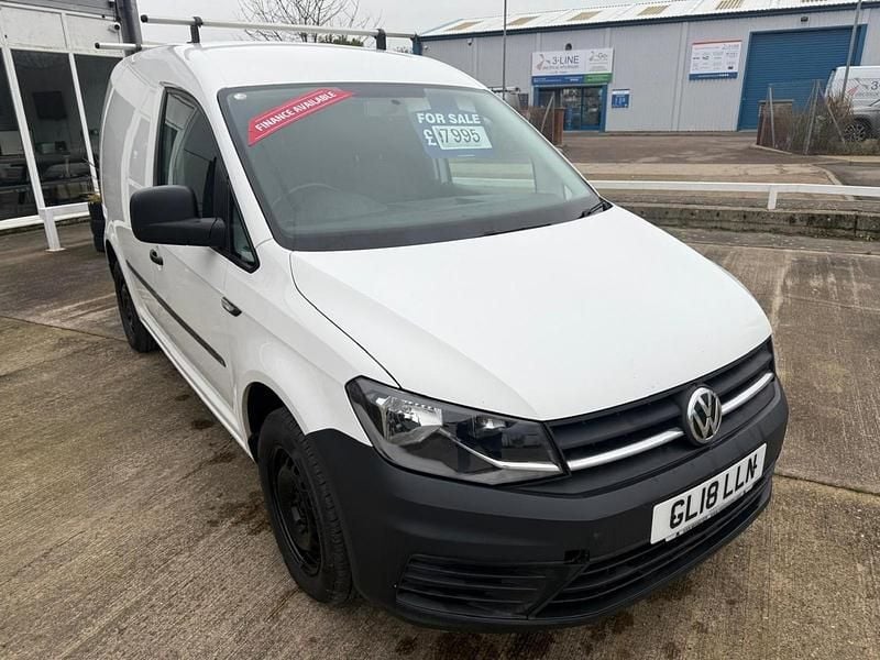 Used VW Caddy Startline 102 HP (75 kW) 2018 White MPV