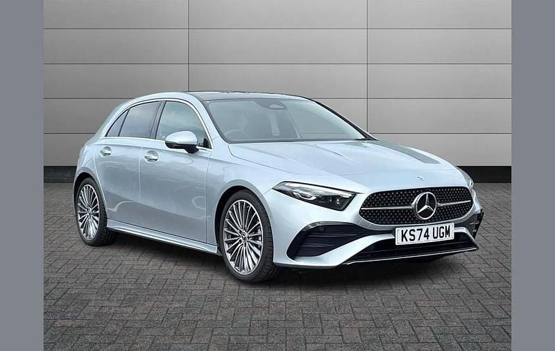 Silver Used 2024 Mercedes A200 AMG Line Premium Plus Hatchback | £28,495 (Expensive) - Image 1/4