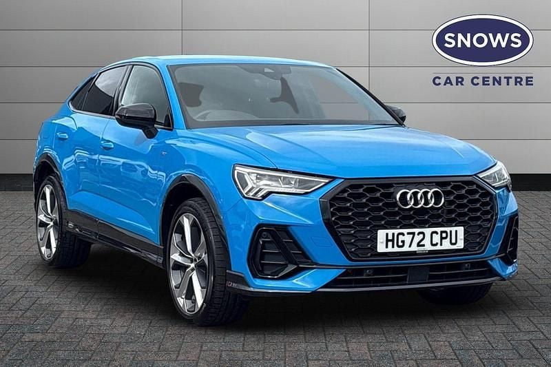 Blue Used 2022 Audi Q3 Black Edition SUV | £28,249 (Fair price) - Image 1/4