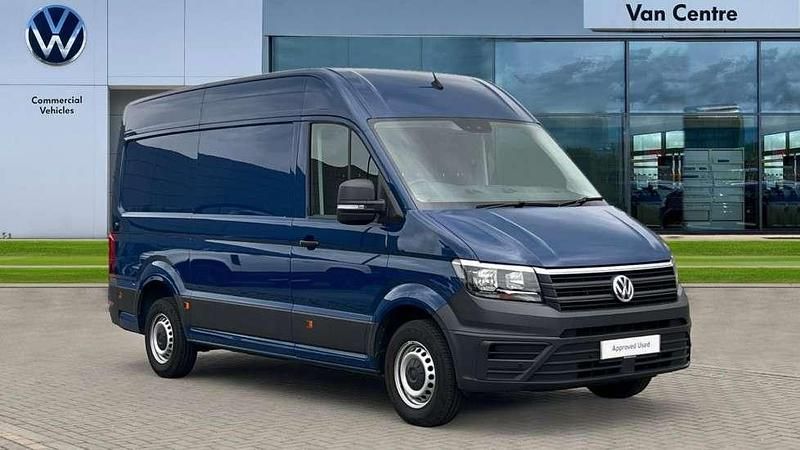 Blue Used 2023 VW Crafter Trendline Van | £31,091 (Expensive) - Image 1/4