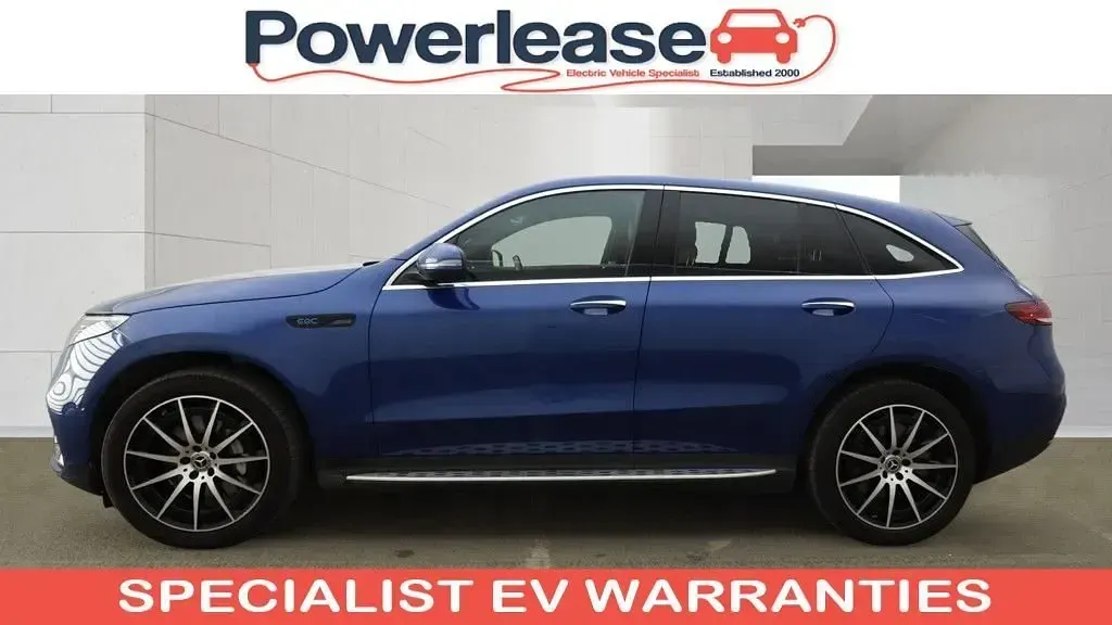 Used Mercedes EQC400 AMG line 300 kW (408 HP) 2023 Blue SUV