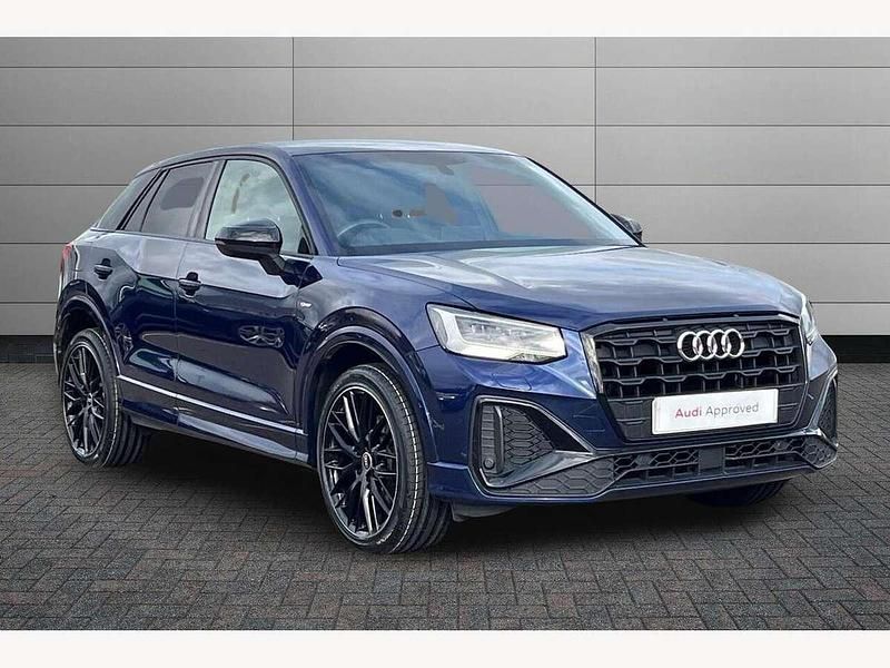 Blue Used 2021 Audi Q2 Black Edition SUV | £23,895 (Expensive) - Image 1/4