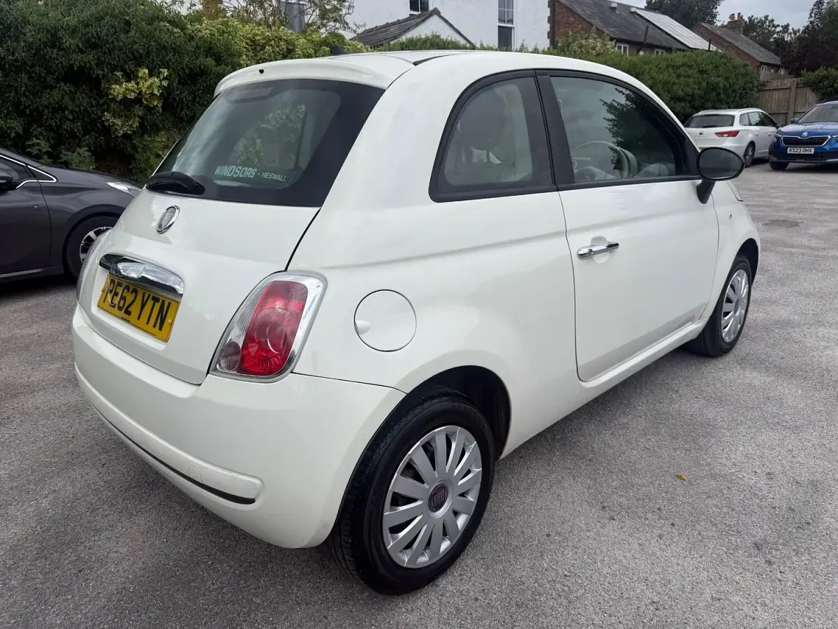 Used Fiat 500 Pop 69 HP (50 kW) 2012 White Hatchback