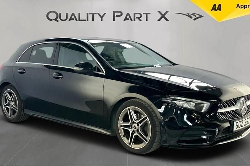 Black Used 2020 Mercedes A180 AMG line Hatchback | £13,700 (Good price) - Image 1/1