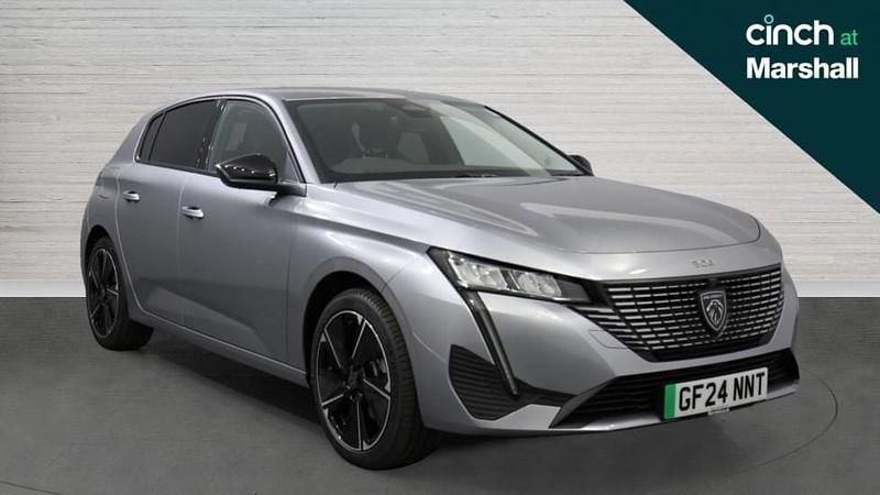 Cumulus grey Used 2024 Peugeot e-308 Allure Hatchback | £19,151 (Super price) - Image 1/4