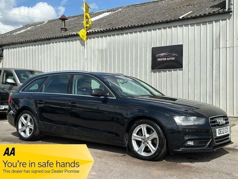Black Used 2012 Audi A4 Estate | £5,490 (Fair price) - Image 1/2