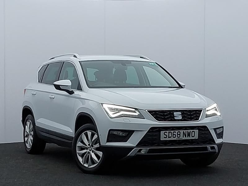 Used Seat Ateca SE 115 HP (84 kW) 2018 White SUV