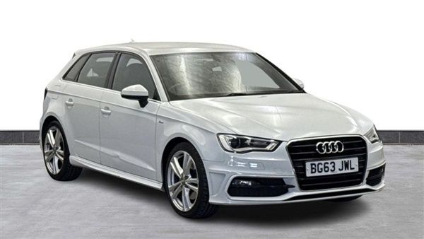 White Used 2013 Audi A3 Sportback S-Line Hatchback | £9,495 (Fair price) - Image 1/1