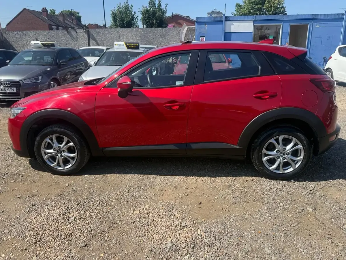 Used Mazda CX-3 105 HP (77 kW) 2017 Red SUV