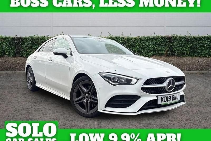 Used Mercedes CLA220 AMG line 190 HP (139 kW) 2019 White Sedan