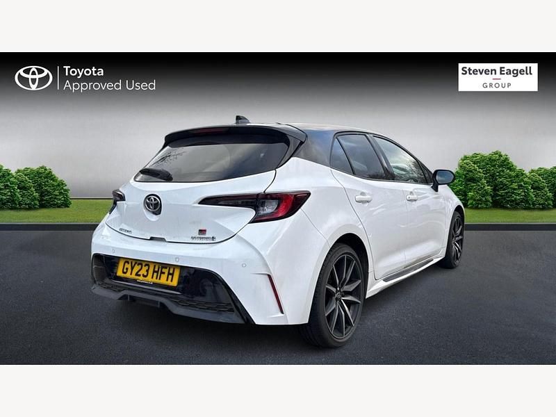 Used Toyota Corolla Sport 2023 White Hatchback