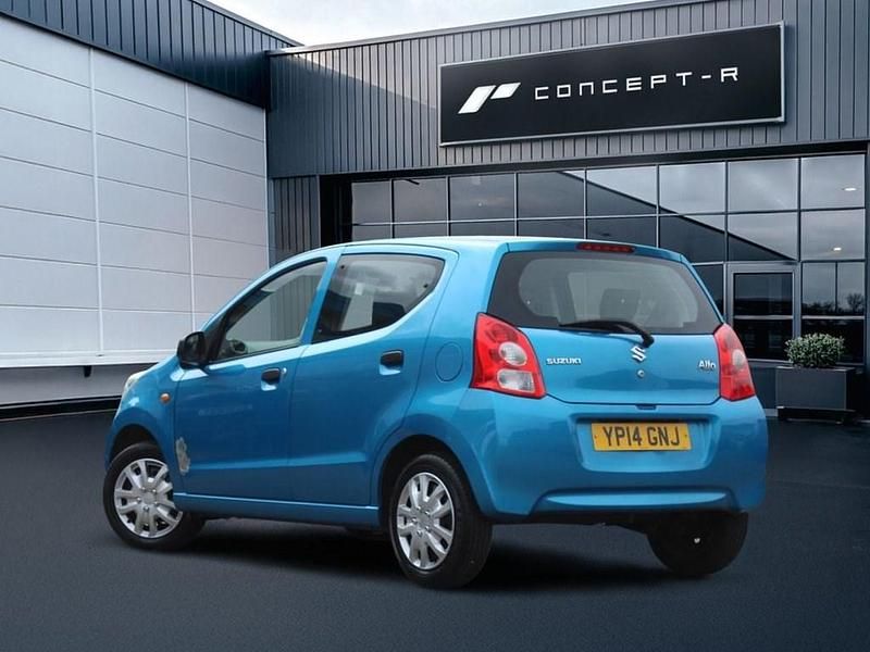 Used Suzuki Alto 68 HP (50 kW) 2014 Blue Hatchback