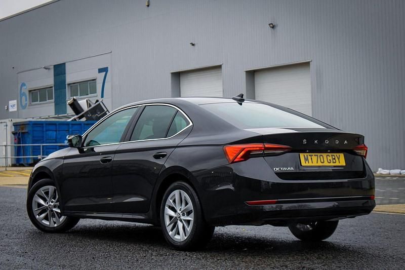 Used Skoda Octavia SE L 2021 Black Hatchback