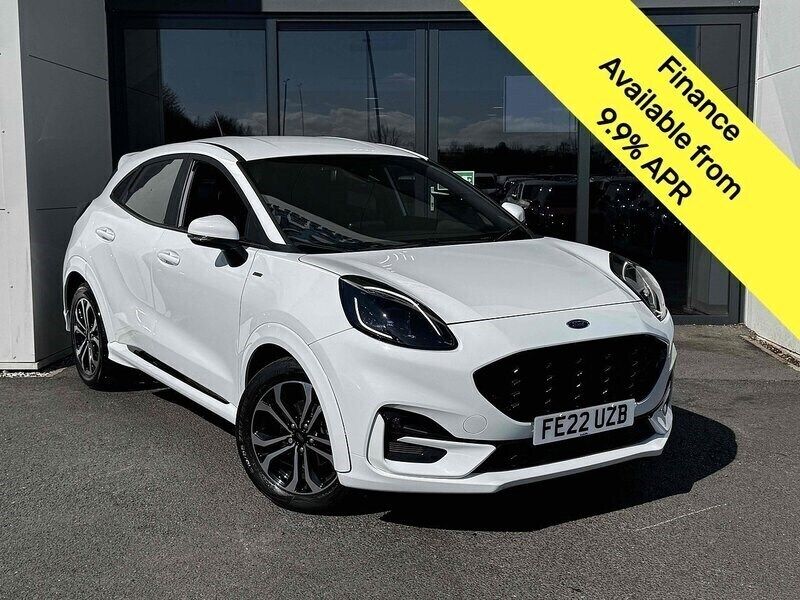 Frozen white (premium paint) Used 2022 Ford Puma ST-Line SUV | £10,995 - Image 1/3