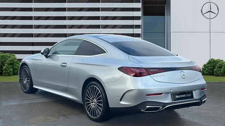 Used Mercedes CLE300 AMG Line Premium Plus 313 HP (230 kW) 2025 Silver Coupe