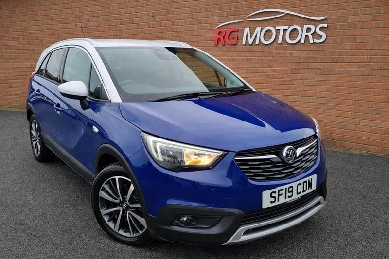 Used Vauxhall Crossland X Elite 84 HP (61 kW) 2019 Blue SUV
