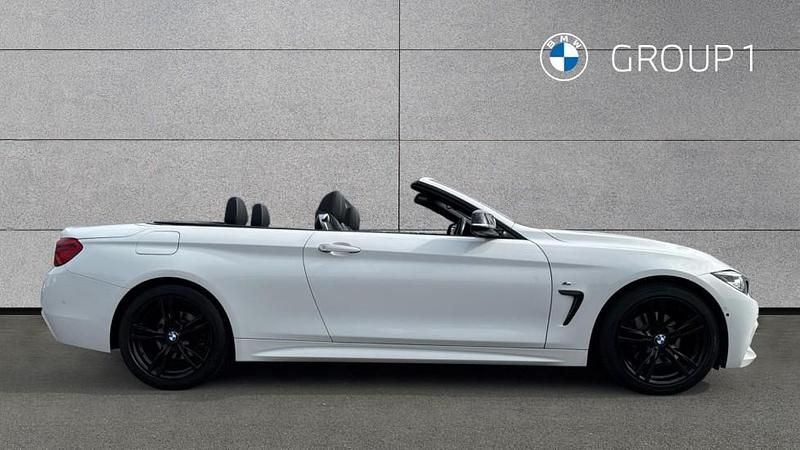 Used BMW 420 M Sport 190 HP (139 kW) 2018 White Cabriolet
