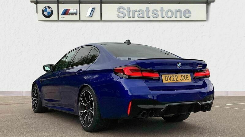 Used BMW M5 Competition Edition 616 HP (453 kW) 2022 Blue Sedan