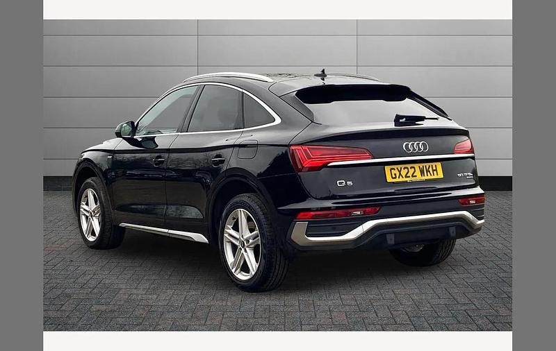 Used Audi Q5 Sportback S-Line 299 HP (219 kW) 2022 Black SUV