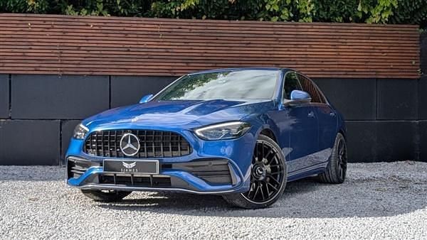 Used 2022 Mercedes C300 AMG line Sedan | £29,388 (Expensive) - Image 1/4