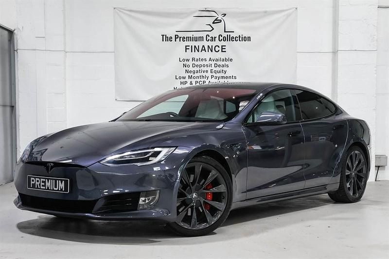 Grey Used 2019 Tesla Model S Performance Sedan | £32,980 - Image 1/4