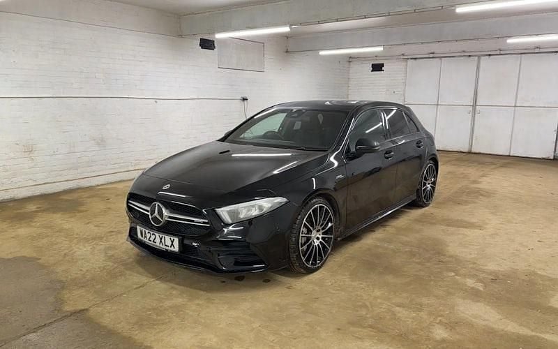 Black Used 2022 Mercedes A35 AMG Executive Hatchback | £25,490 (Fair price) - Image 1/1