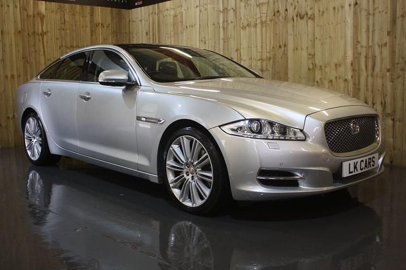 Silver Used 2015 Jaguar XJ Portfolio Sedan | £12,995 (Good price) - Image 1/4