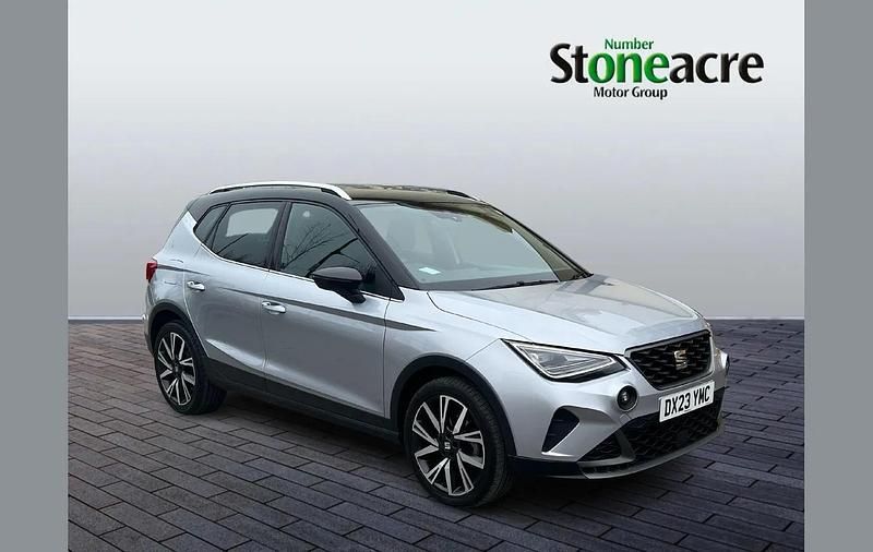 Used Seat Arona FR 110 HP (80 kW) 2023 Silver SUV