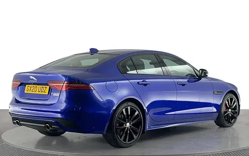 Used Jaguar XE R-Dynamic 300 HP (220 kW) 2020 Blue Sedan