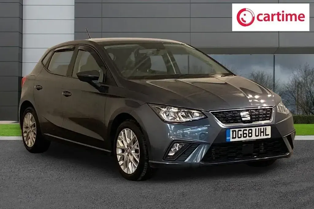 Begagnad Seat Ibiza SE Technology 95 HK (69 kW) 2018 Grå Halvkombi