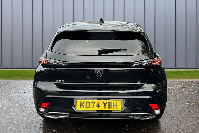 Used Peugeot 308 GT 129 HP (94 kW) 2025 Black Hatchback