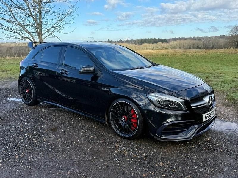 Used Mercedes A45 AMG Premium 2016 Black Hatchback
