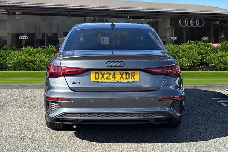 Used Audi A3 Black Edition 150 HP (110 kW) 2024 Grey Sedan