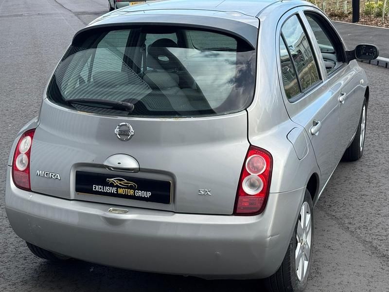 Second-hand Nissan Micra 79 CP (58 kW) 2003 Argintiu Hatchback