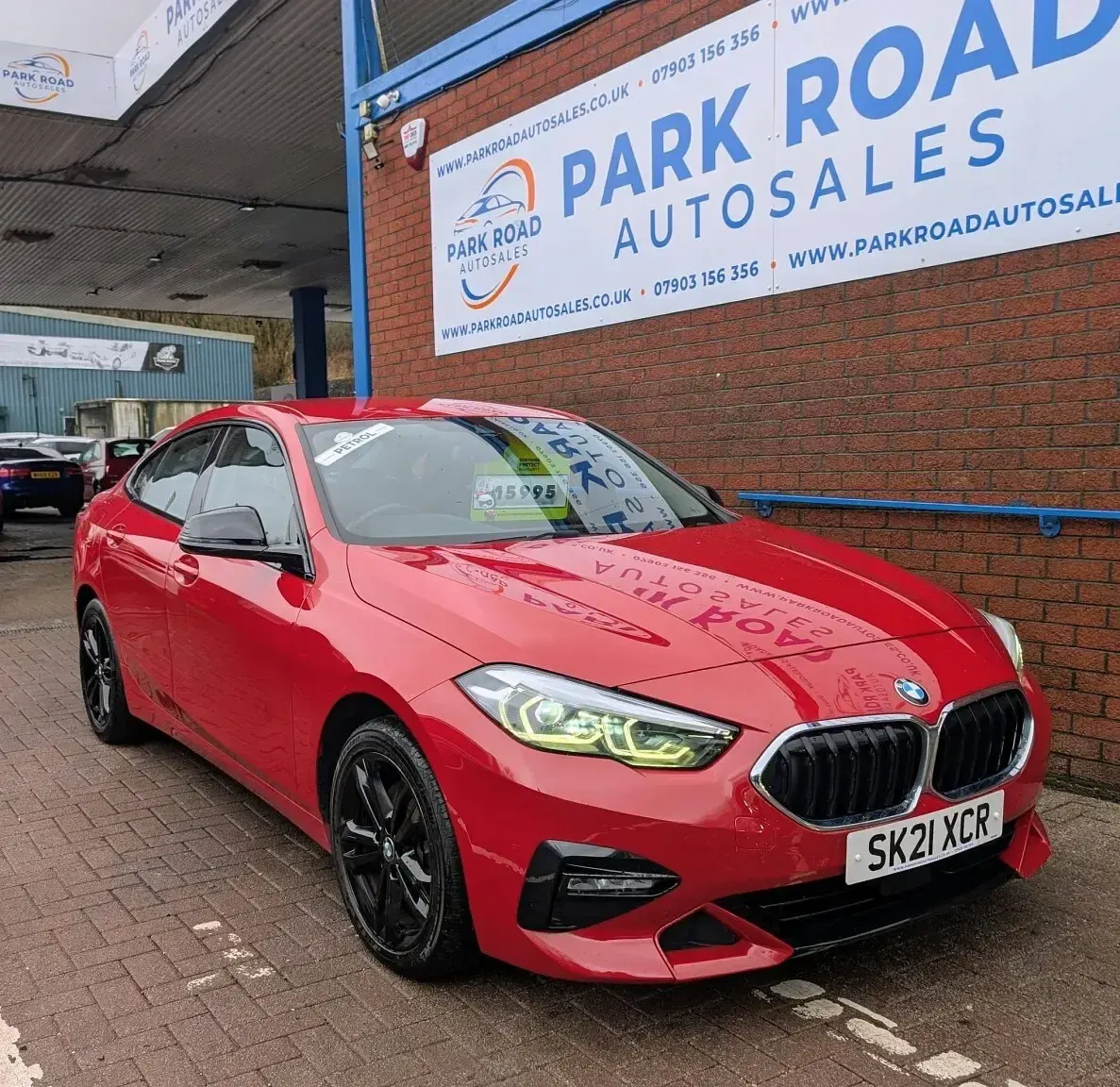 Usado BMW 218 Sport Line 2021 Vermelho Coupé