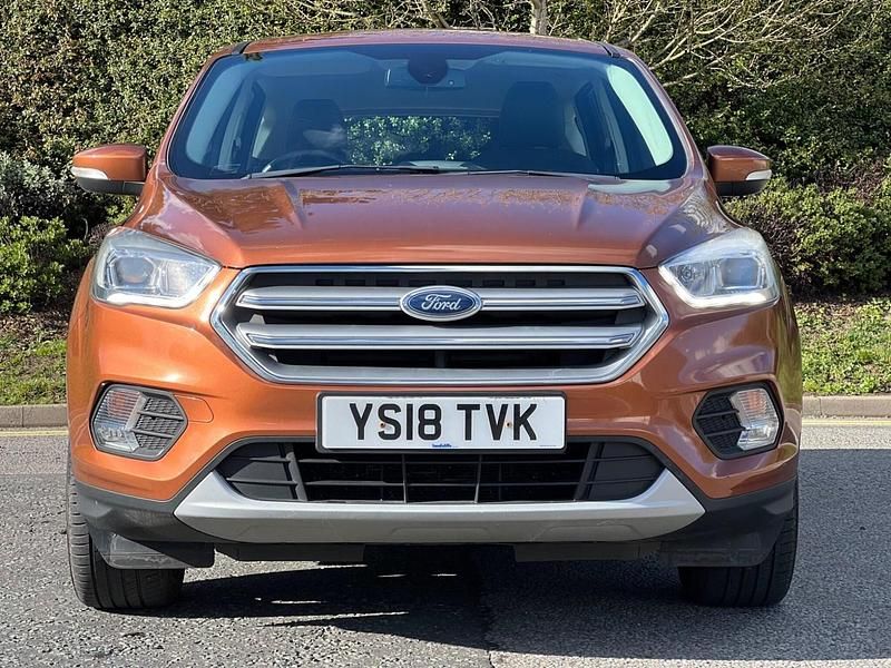 Used Ford Kuga Titanium 182 HP (133 kW) 2018 Brown SUV