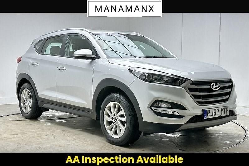 Used Hyundai Tucson SE 116 HP (85 kW) 2017 Platinum silver SUV