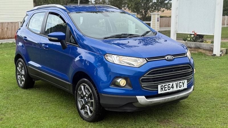 Used Ford Ecosport Titanium 90 HP (66 kW) 2015 Blue SUV