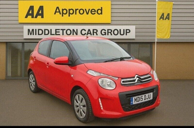 Red Used 2015 Citroën C1 Feel Hatchback | £3,575 (Fair price) - Image 1/4