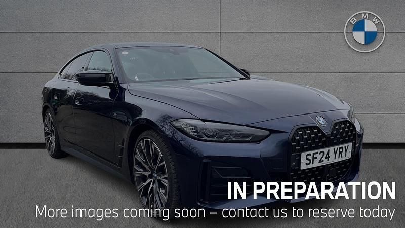 Used BMW M440 M Sport 369 HP (271 kW) 2024 Blue Sedan